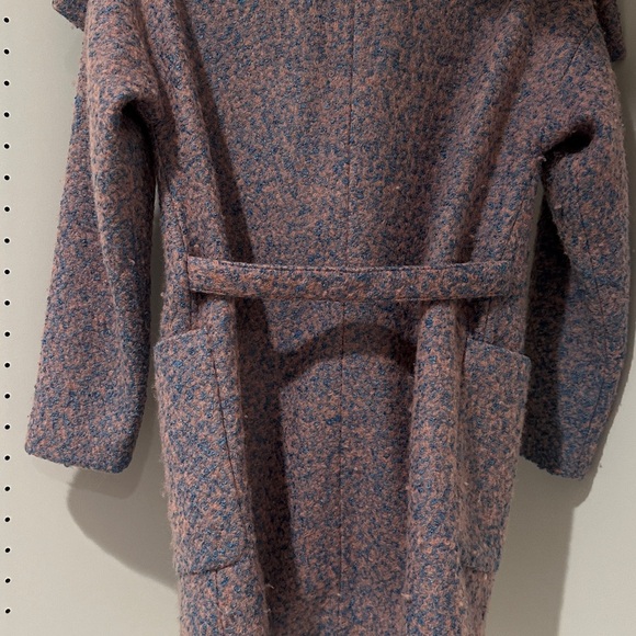 Oversized single-breasted coat - Armani Exchange - Picture 12 of 14